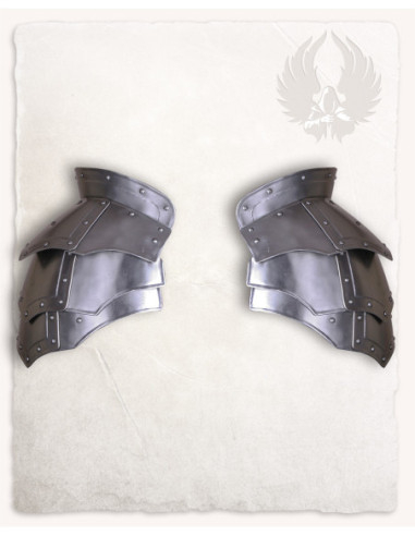 Spalline medievali in acciaio modello Vladimir, finitura lucida