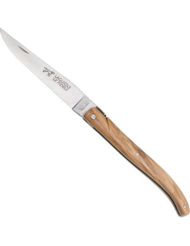 Tradizionale coltello Laguiole in legno d'olivo