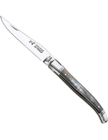 Coltello Francese Laguiole in Corno di Bufalo Acciaio Inossidabile