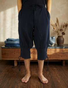 Pantaloni al ginocchio neri vichinghi