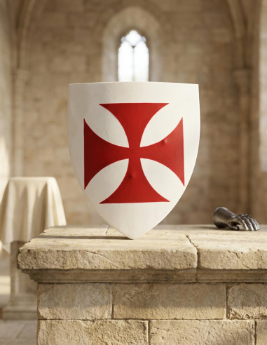 Scudo templare funzionale, 50x60 cm.