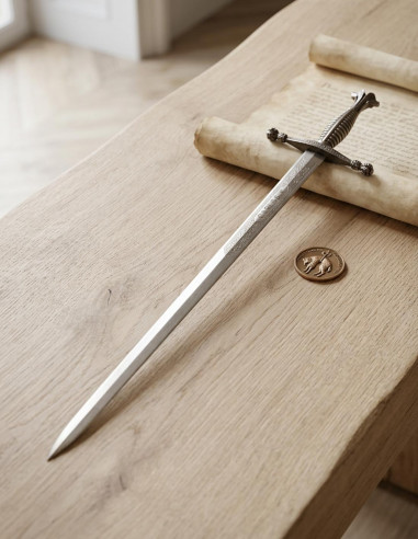 Spada Carlos V rustica, coste a pugno