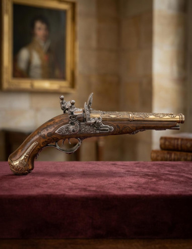 Pistola a 2 canne creata a St. Etienne per Napoleone, 1806