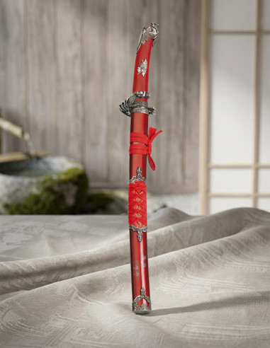 serpente rosso wakizashi