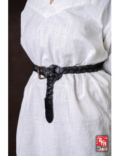 Cintura medievale intrecciata in pelle modello Squire,... 2