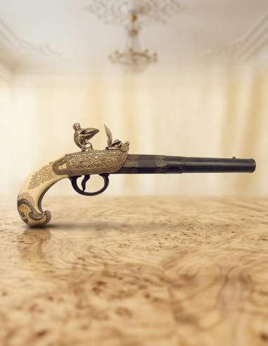 Pistola russa fabbricata a Tula, XVIII secolo