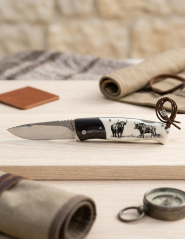 Coltello da campo Albainox, modello Toro con lock back