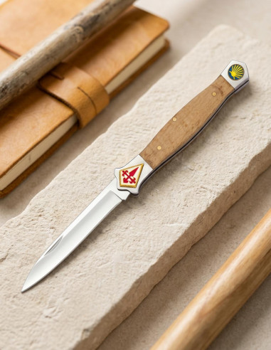 Coltello con Santiaguista scudo