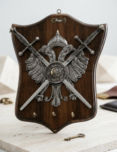 Panoplia di aquila a 2 teste, portachiavi