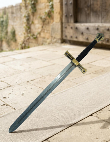 Spada da crociato in lattice, 110 cm.