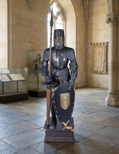 Armatura nera da torneo