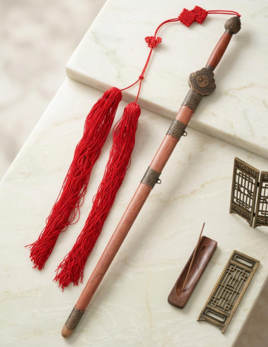 Spada Jian, acciaio di Damasco