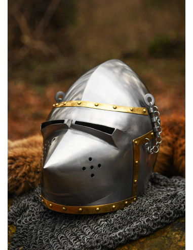 Bacinetto Picudo con visore, anno 1390