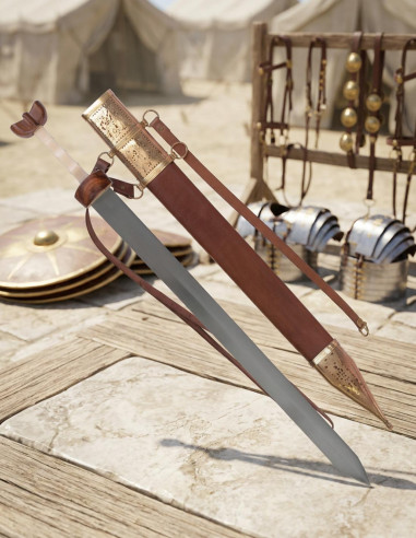 Cavalleria Spatha romana con fodero