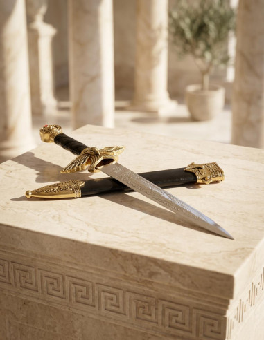 Romana Pugnale con fodero (39 cm.)