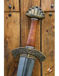 Spada vichinga corta in lattice, 60 cm. 2