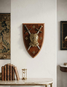 Corazza panoplia con spade 2