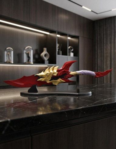 Spada Sung Jinwoo Furia Kamish Solo Leveling replica decorativa