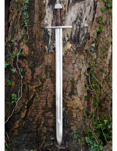 Spada normanna per esercitazioni con fodero