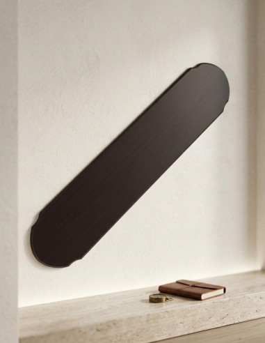 Tavolo in legno per appendere la spada, 138x28 cm.