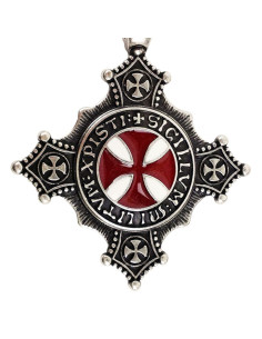 Ciondolo Croce Templare