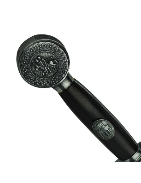 Spada templare rustica, decorata