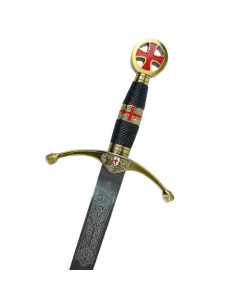 Spada da crociato. taglia da cadetto. 75 cm.
