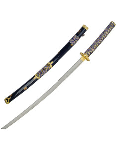 Fodero Katana blu-oro