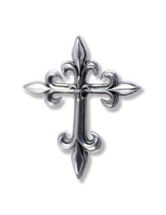 Ciondolo Croce Fleur de Lys