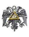 Ciondolo templare aquila bizantina