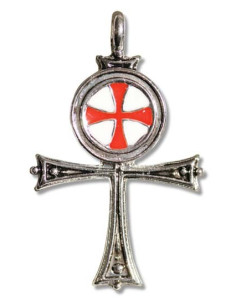 Ciondolo Croce Templare Egiziana