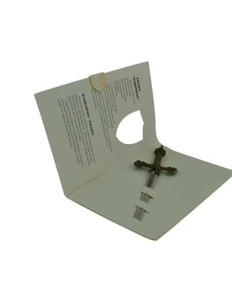 Miniatura della spada barbarica