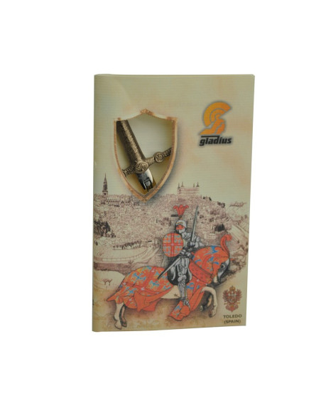 Spada templare in miniatura