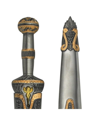 Aquiles pugnale di metallo rivestito