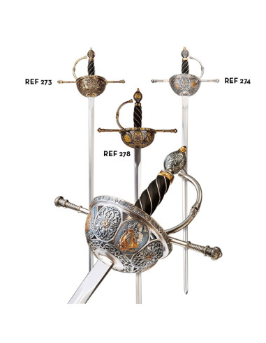 Spada da ciotola spagnola del XVI secolo