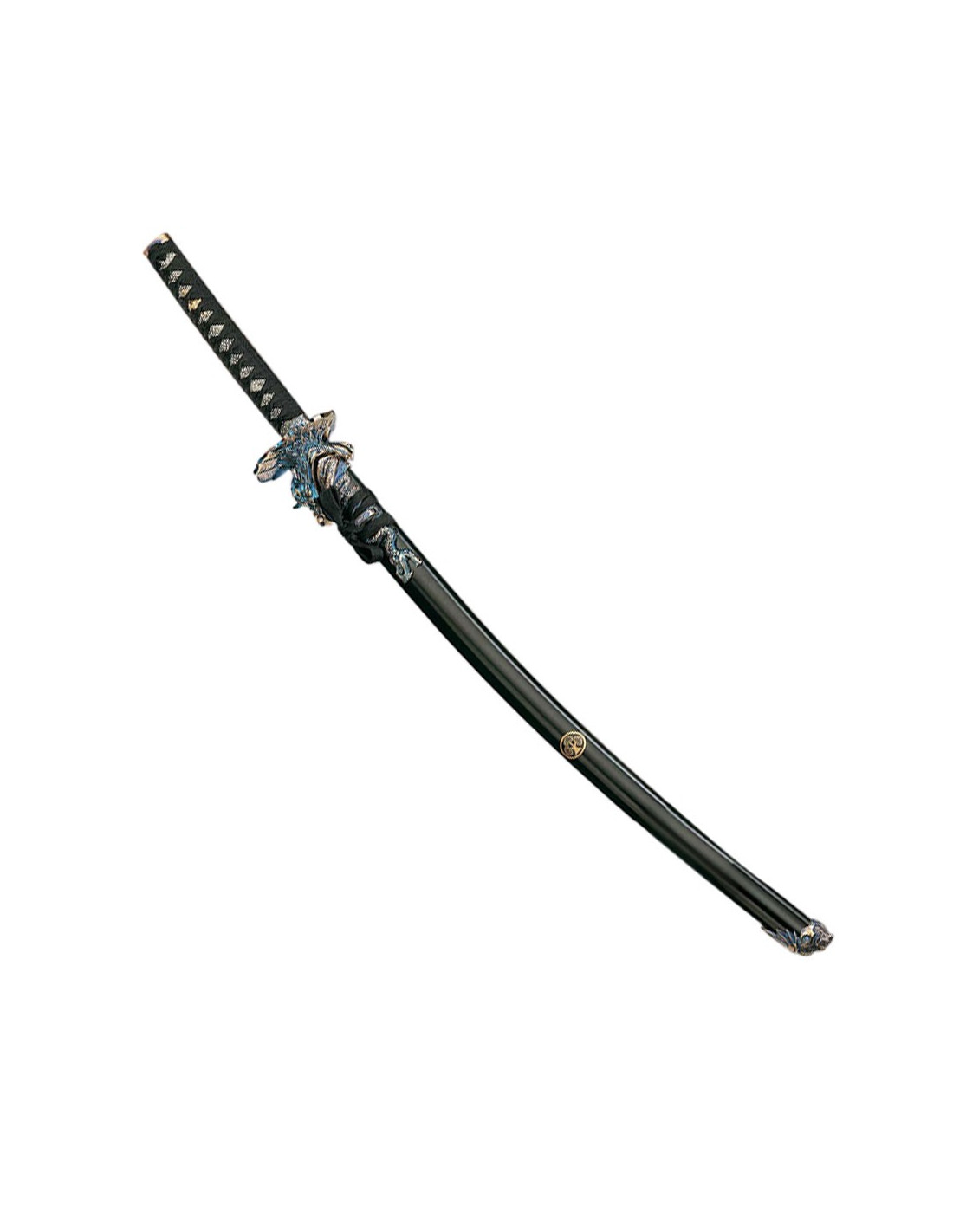 Lama funzionale Katana in acciaio al carbonio da 100 cm - Spade e