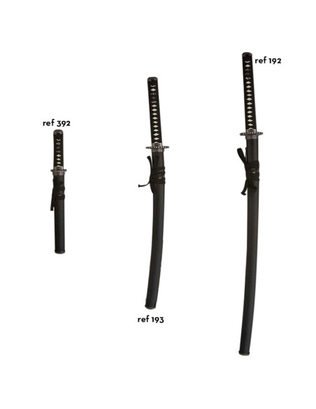 Gru con scudo nero Katana