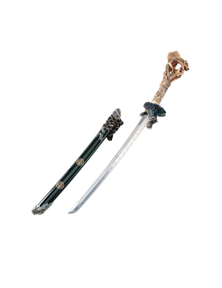 Wakizashi pugno 2 draghi