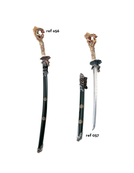 Wakizashi pugno 2 draghi