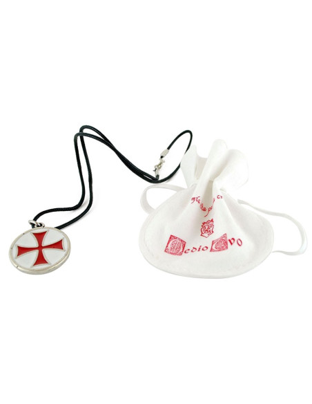 Ciondolo Croce Templare