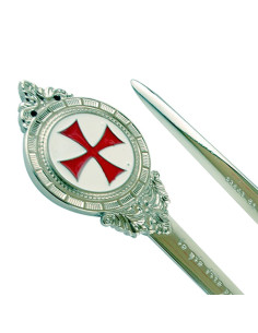 Tagliacarte Croce Templare