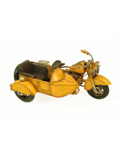 Miniature sidecar gialla