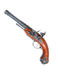 Pistola indiana a pietra focaia, S.XVIII