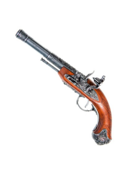 Pistola indiana a pietra focaia, S.XVIII