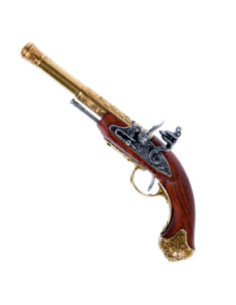 Pistola indiana a pietra focaia, S.XVIII 2