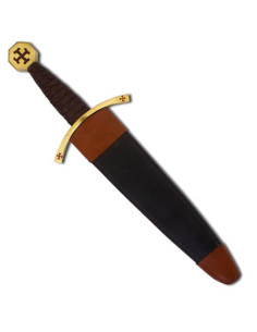 Pugnale templare con fodero 2