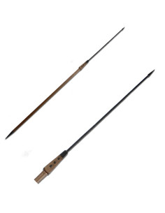 Pilum romano, lunghezza 224 cm.