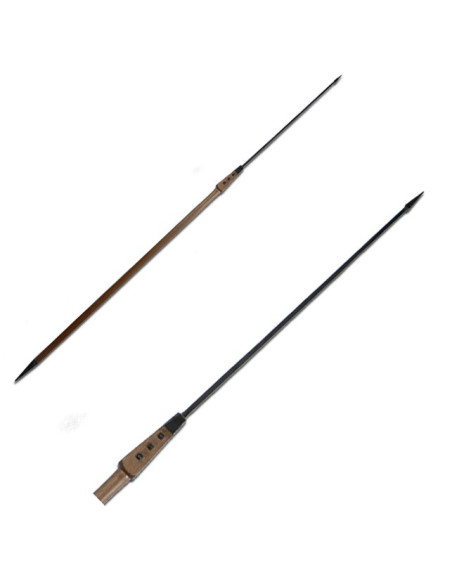 Pilum romano, lunghezza 224 cm.