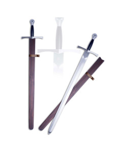 Spada medievale funzionante con fodero