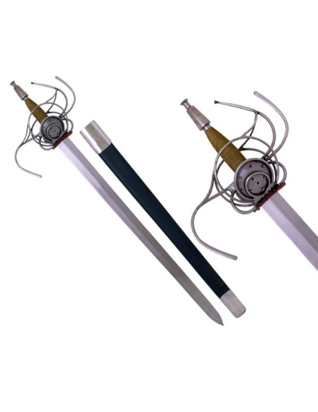 Spada a pinza tedesca del XVII secolo